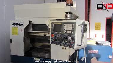 فرز سی ان سی سه محور دو پالت DAEWOO VCE V35 ساخت کره جنوبی